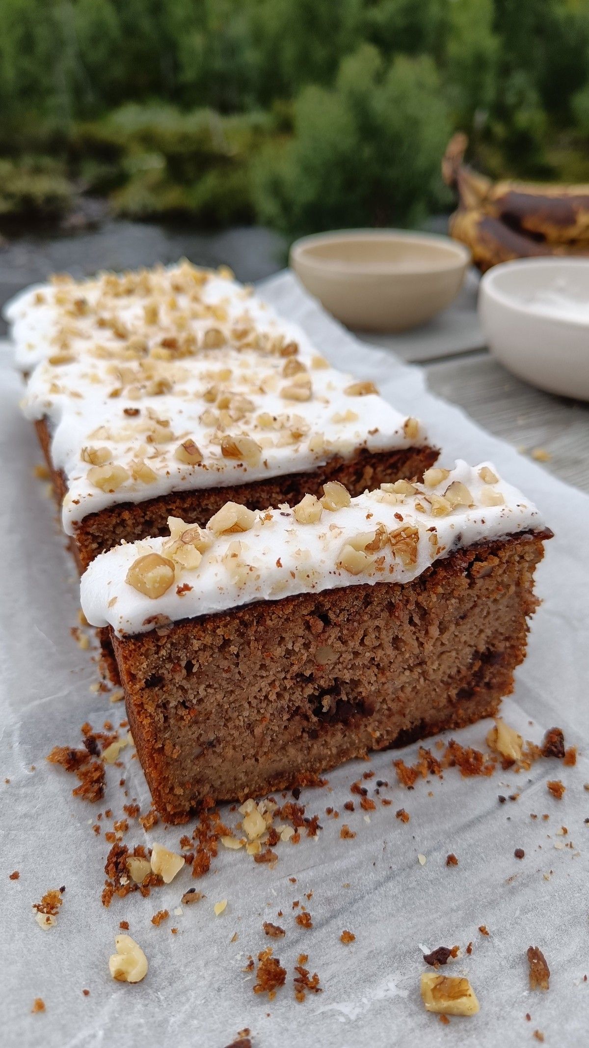 Banana Bread With Sourdough Sulten Banana bread with sourdough sulten